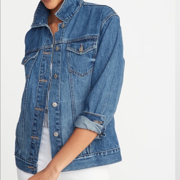 Old Navy Jackets & Blazers - Old navy boyfriend denim jacket